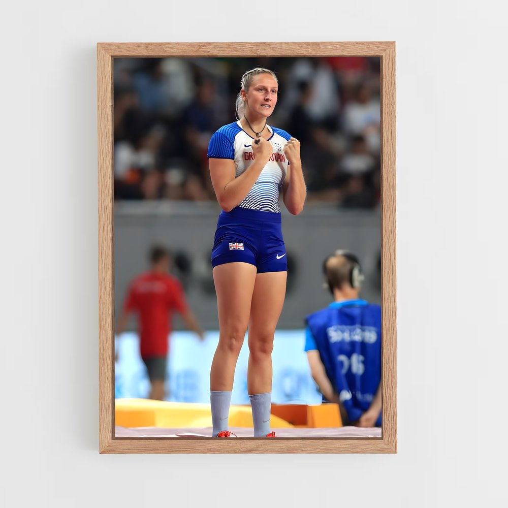 Poster Piste Étoilée – affiche Athlétisme (vue 4)